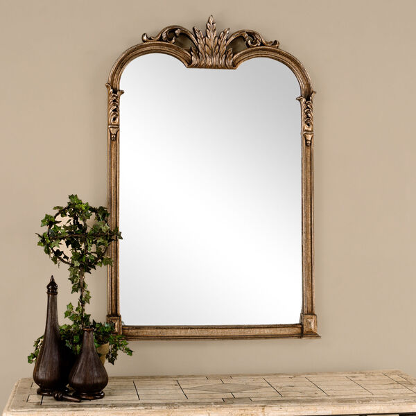 Jacqueline Gold Wall Mirror, image 1